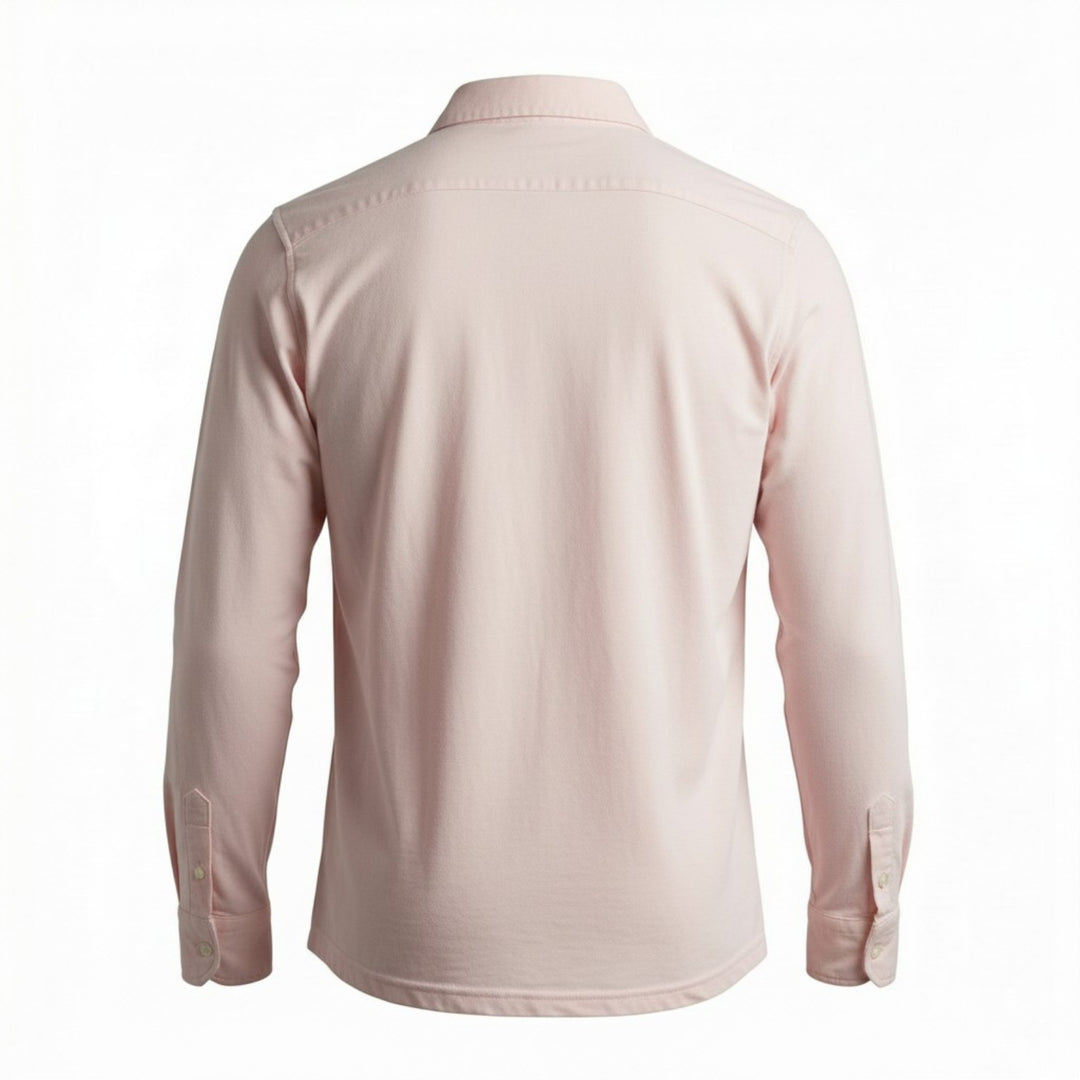 Hartford Långärmad Skjorta i Jersey Rosa