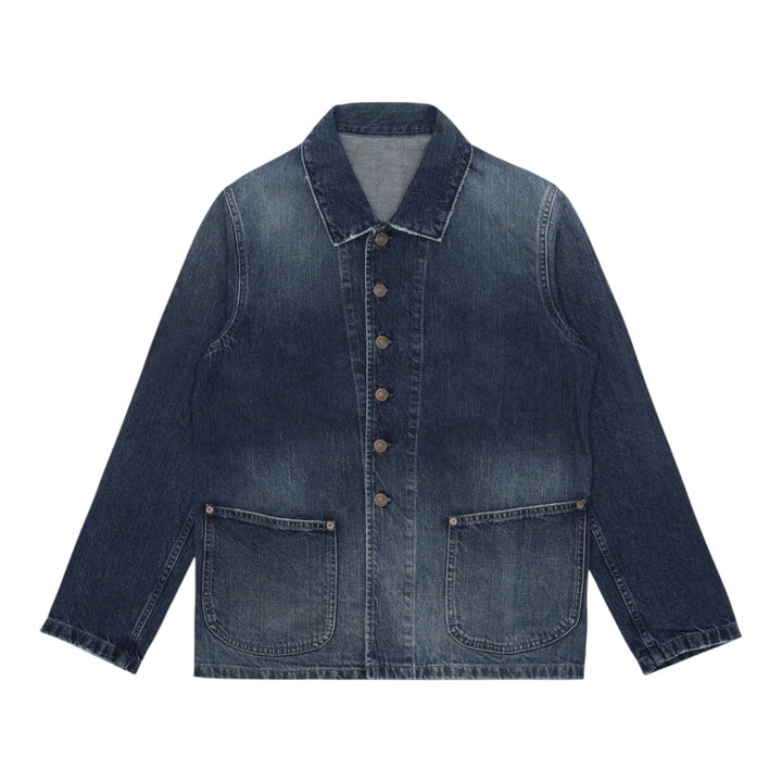 Clays Jacka i Denim Blå