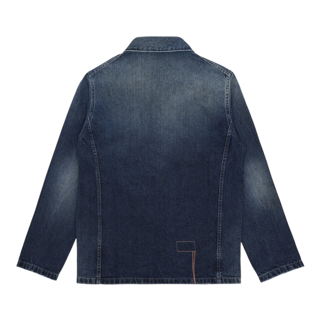 Clays Jacka i Denim Blå