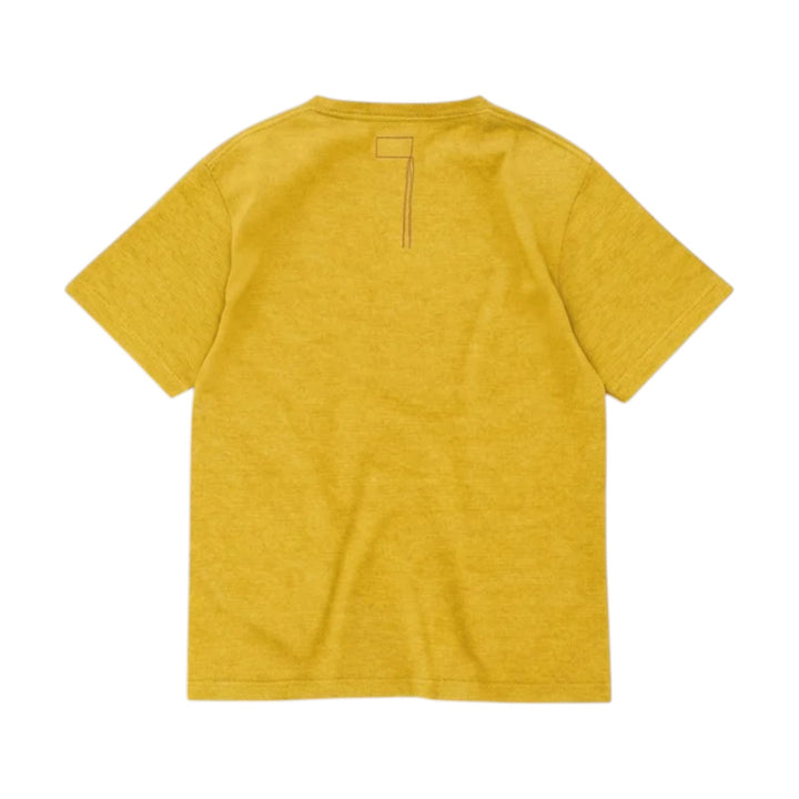 Teepocket  T-shirt med bröstficka i bomull Mustard Giallo