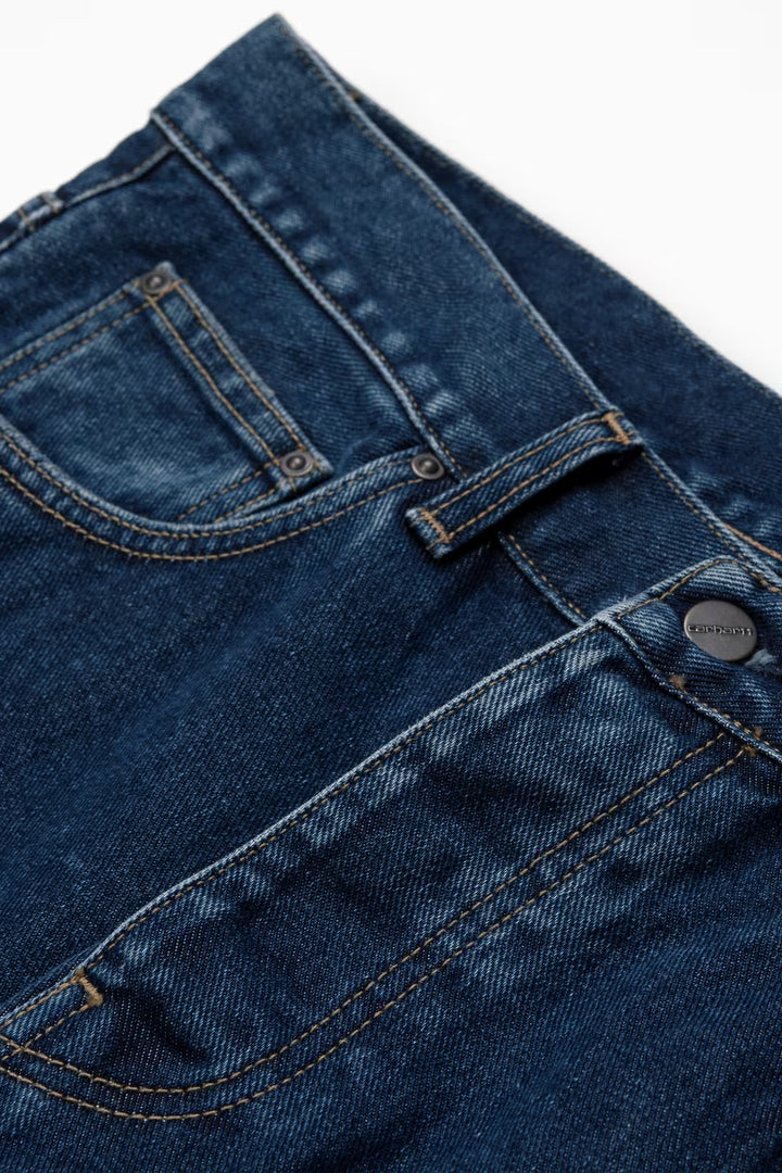 Newel Pant Blå Stone Washed