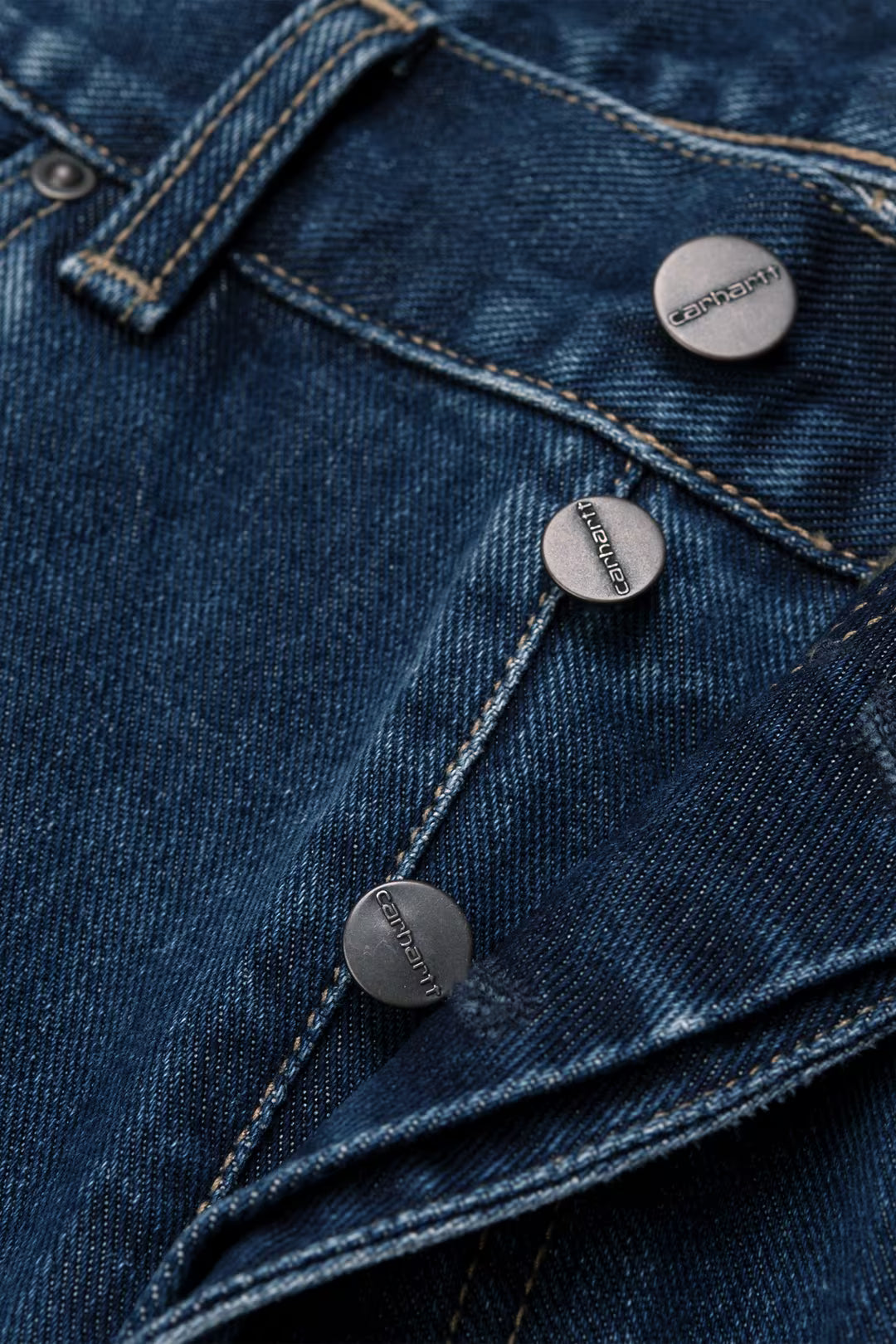 Newel Pant Blå Stone Washed