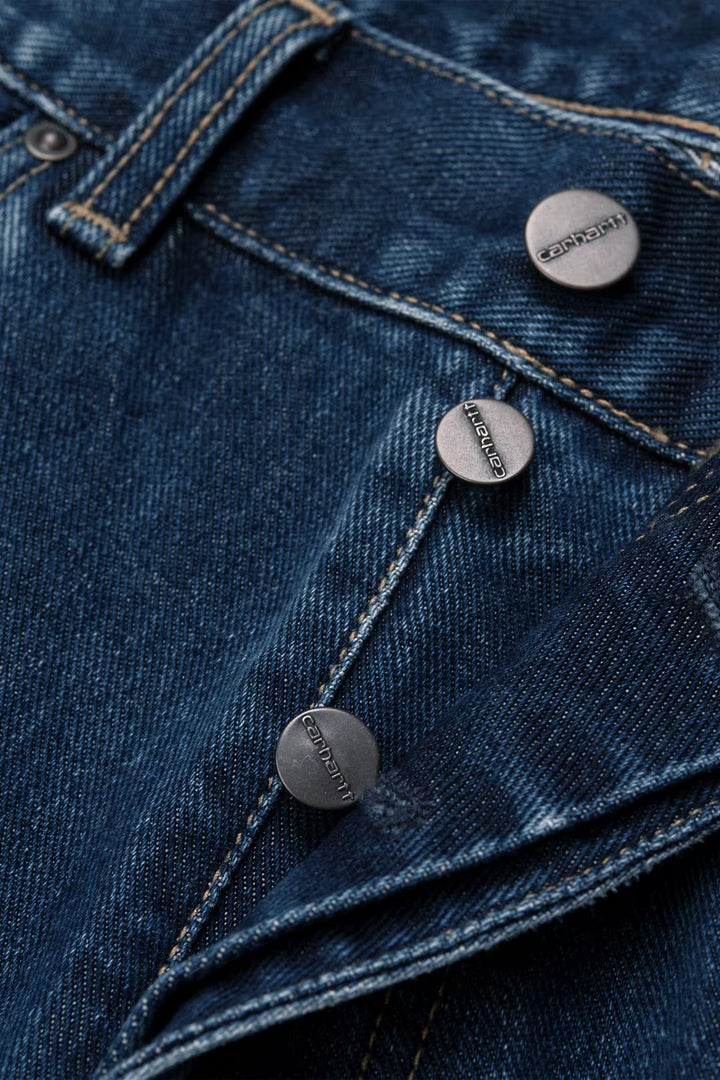 Newel Pant Blå Stone Washed