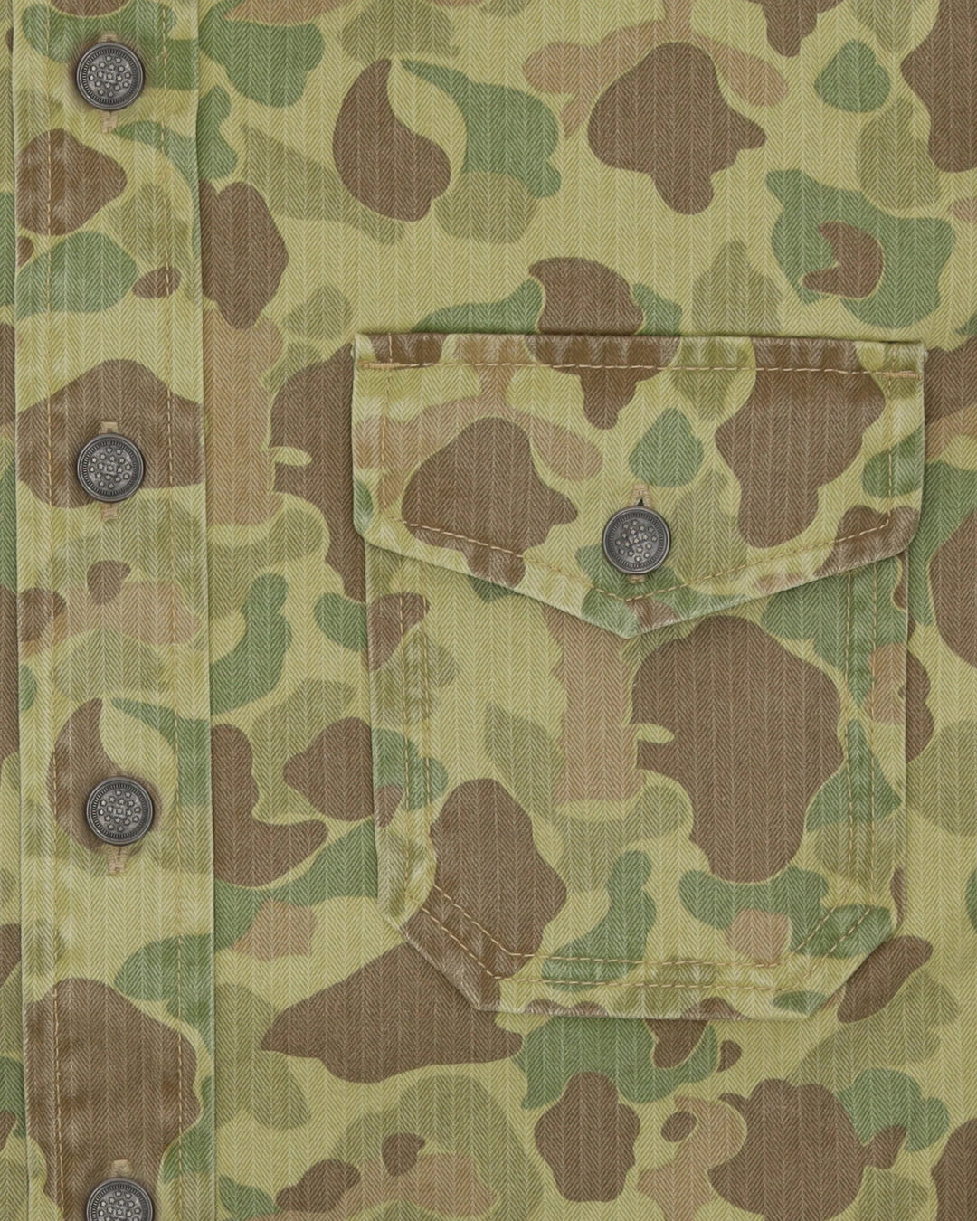 Kenny Overshirt Camouflage i bomull