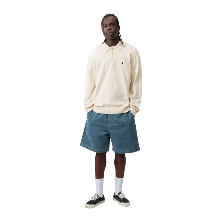 L/S Madison Polo Cinnerus White