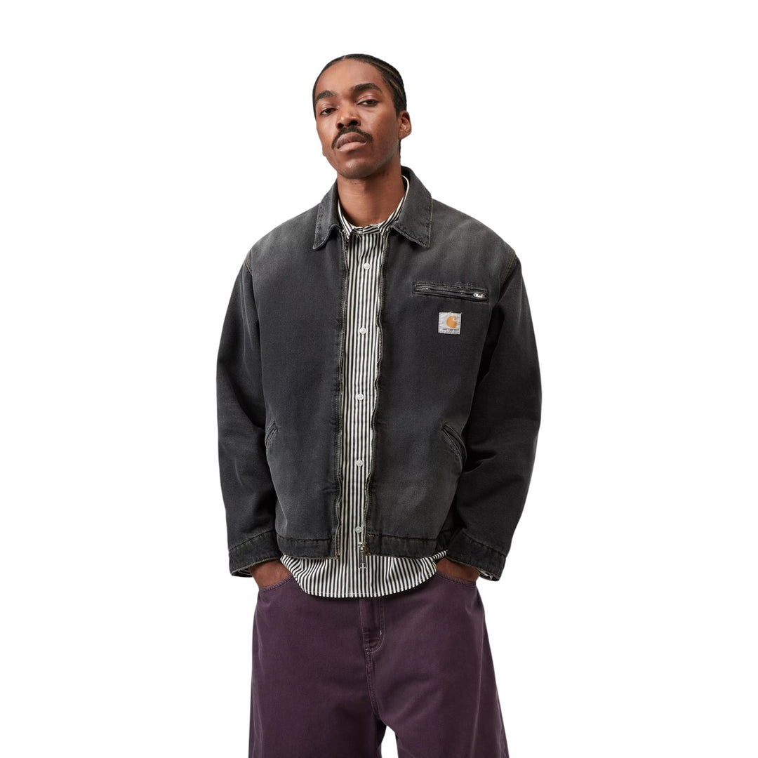 OG Detroit Jacket Black Trapuntata