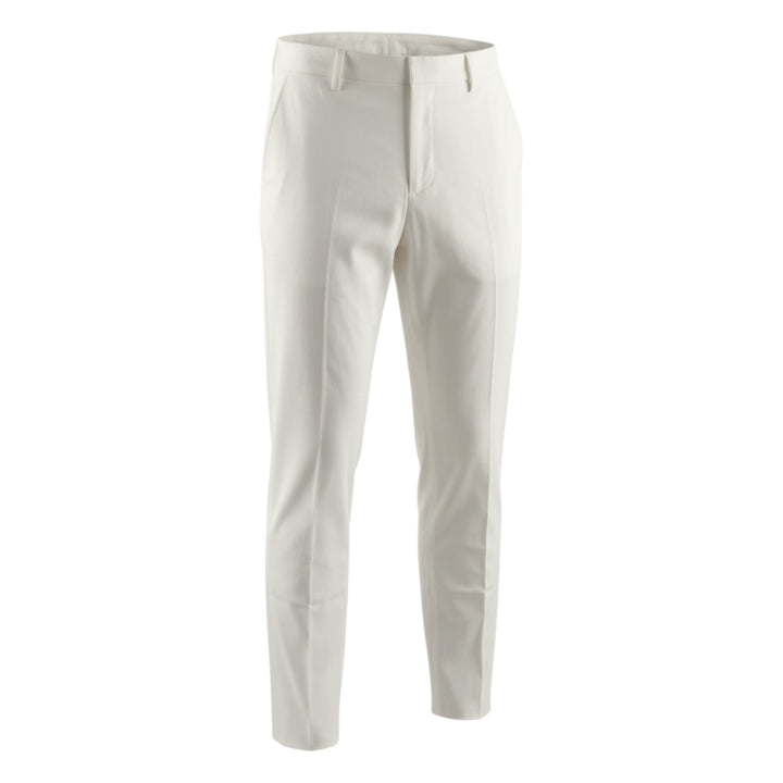 Slim Byxor med Amerikanska Fickor Kort Off White