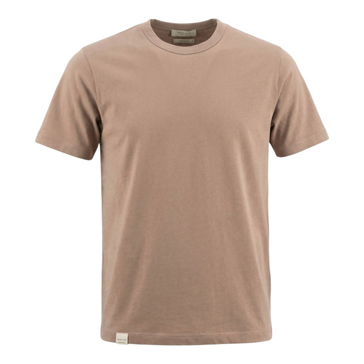 T-Shirt Rundhalsad Jersey Comfort Fango