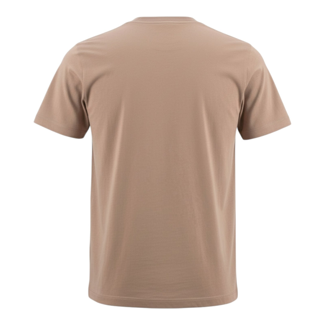 T-Shirt Rundhalsad Jersey Comfort Fango