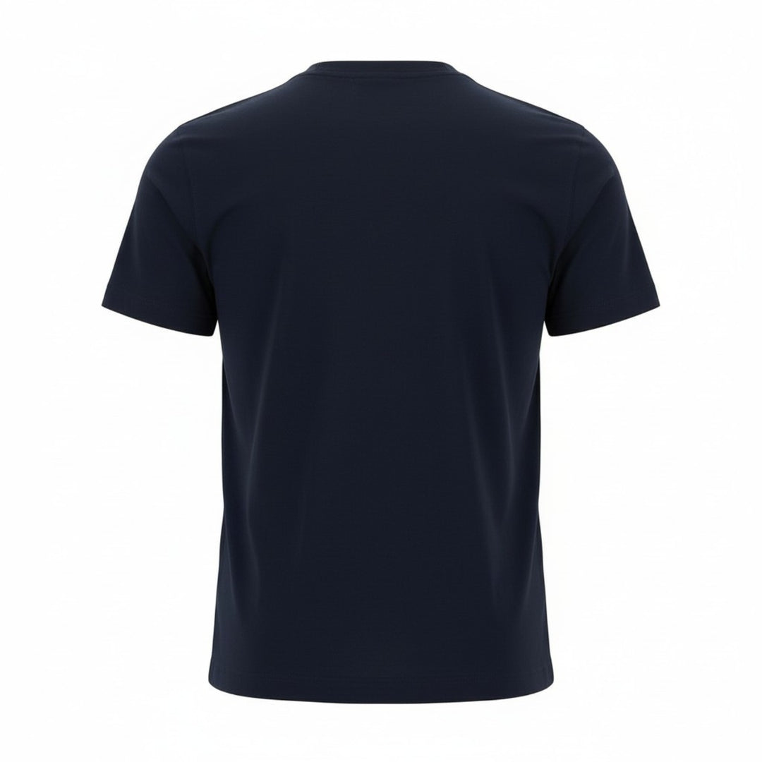 T-Shirt Premium Våffelmönstrad Blå