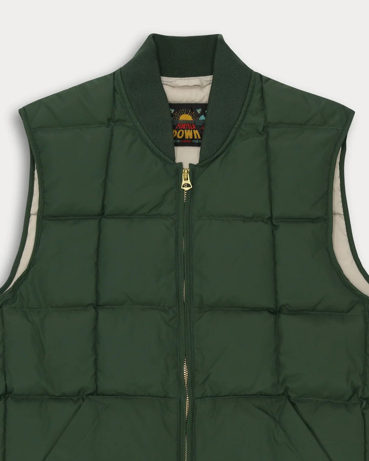 VEST1 GILET I NYLON GREEN