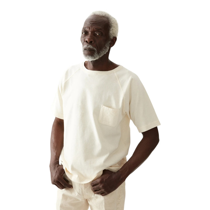 Vermont T-Shirt i jersey med repficka