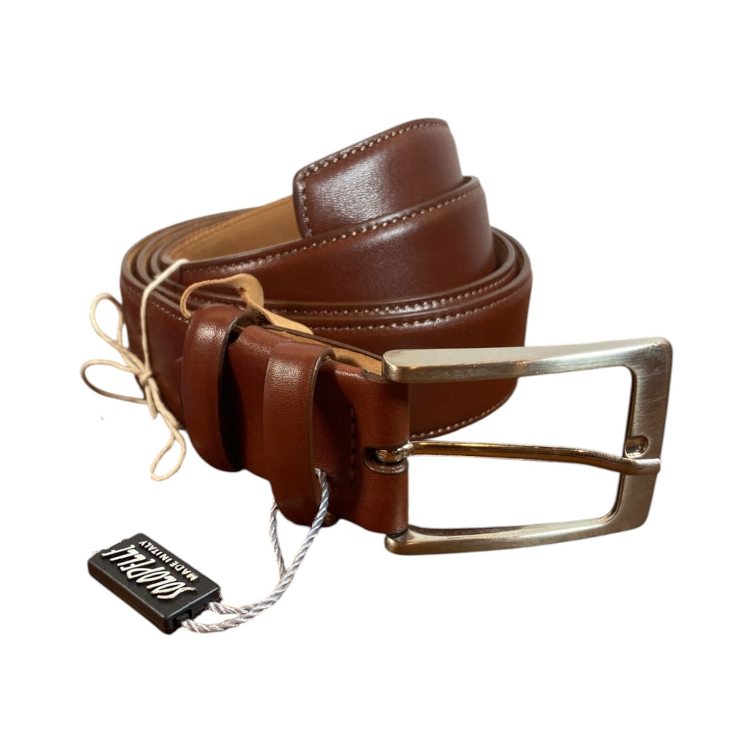 CINTURA CUOIO MARRONE