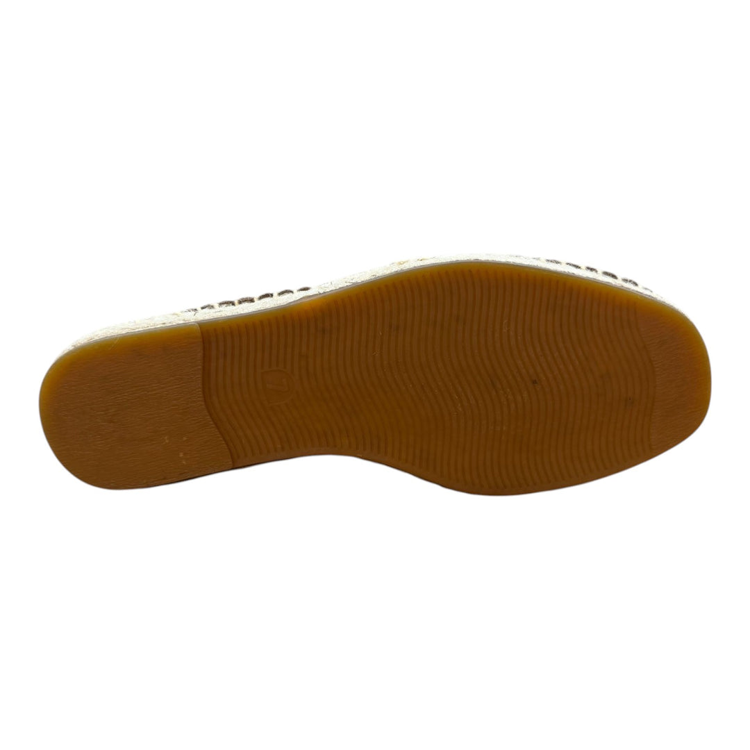 Espadriller i äkta mocka med gummisula - Brun