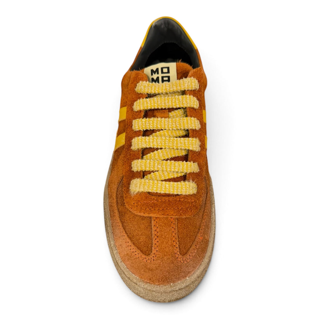 SNEAKERS KAZAN ÄKTA MJUKT SKINN (SUEDE) ORANGE