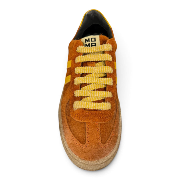 SNEAKERS KAZAN ÄKTA MJUKT SKINN (SUEDE) ORANGE