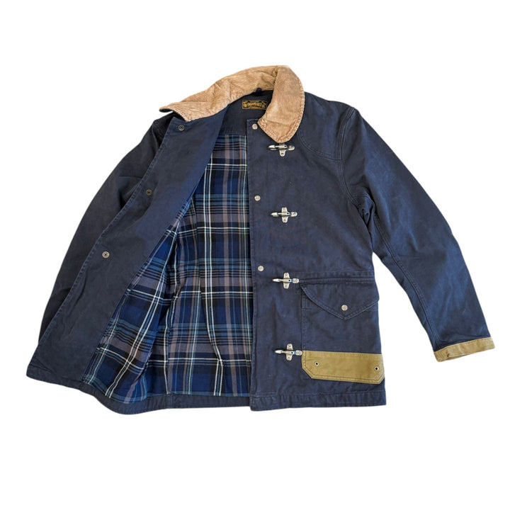 Fireman Canvas Lined Jkt Bedford Blå