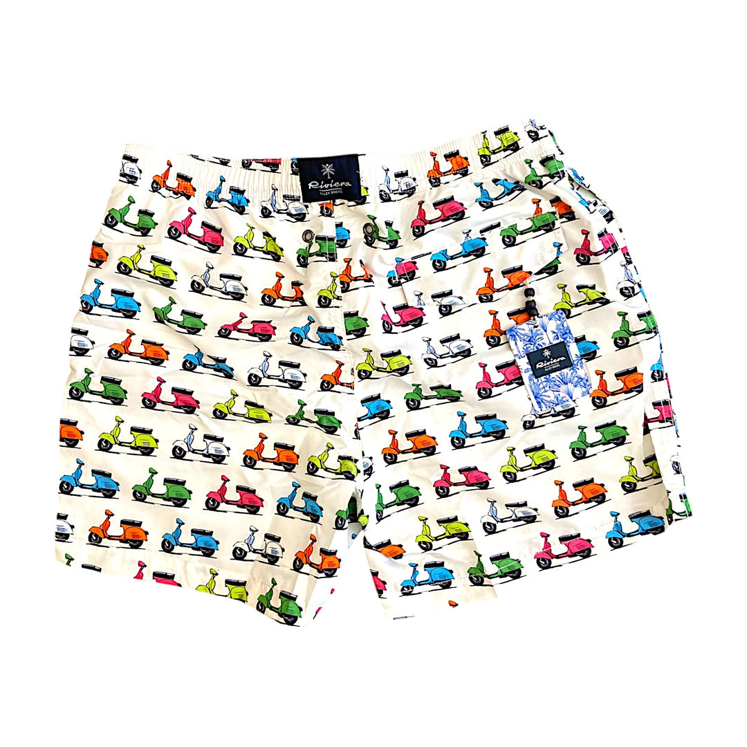 BADSHORTS VESPE WHITE