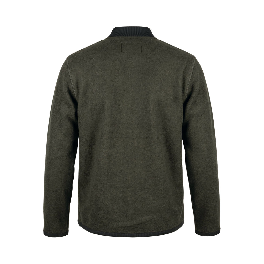 Bl'ker Vintage BOILED WOOL JACKET MOOSE GREEN Verde - foto 2