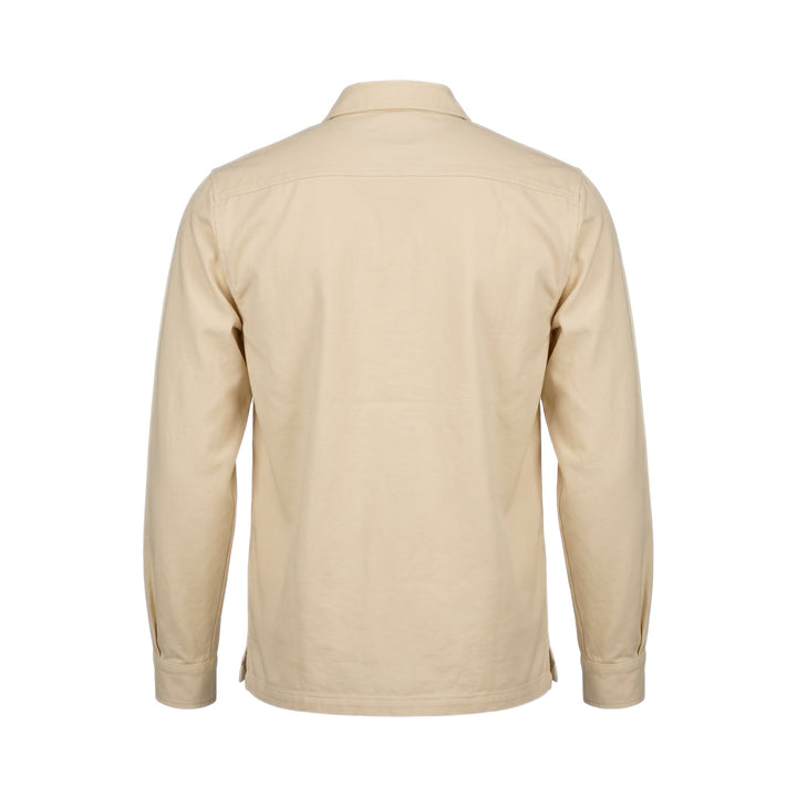 Bl'ker Vintage CAMICIA CARBON BRUSHED SUFFOLK MILK Beige - foto 2