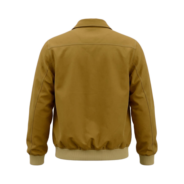 Bl'ker Vintage WAXED BOMBER JACKET MILITARY Verde - foto 2