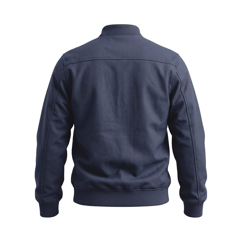 Bl'ker Vintage WOOL BOMBER JACKET NAVY Blu - foto 2