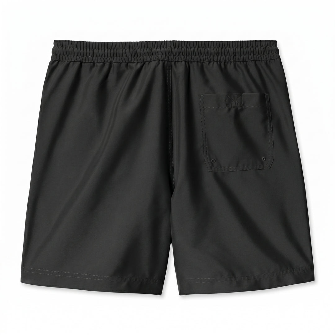 Carhartt Wip Chase Swim Trunks Black / Gold Nero - foto 2