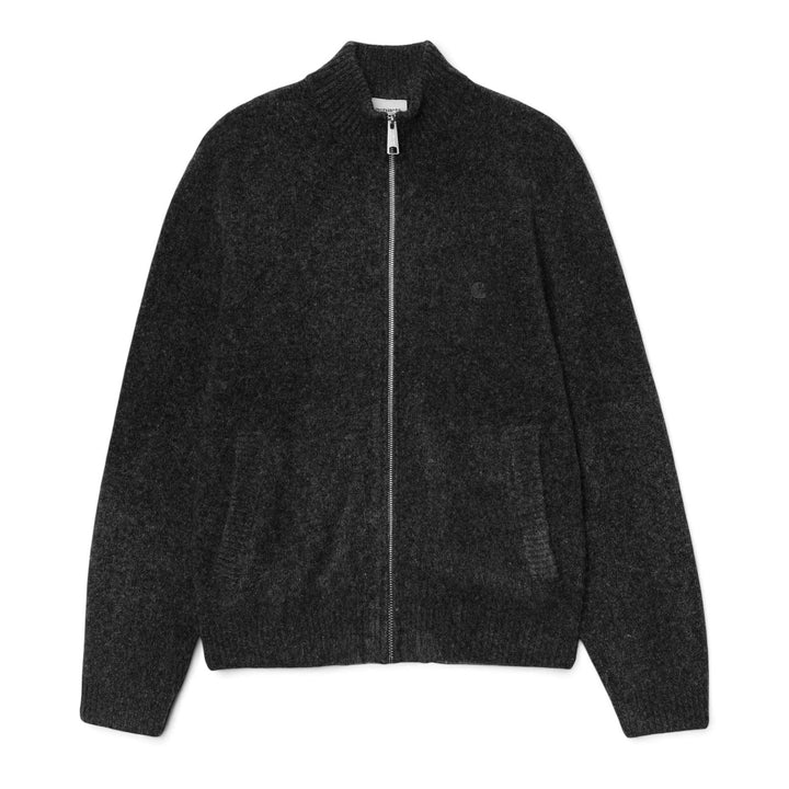Carhartt Wip CURTIS SWEATER JACKET TEANGLE BLACK Nero - foto 1