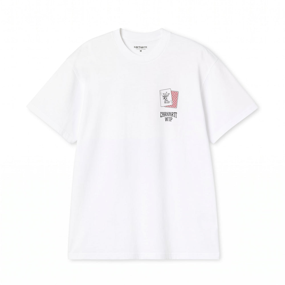 Carhartt Wip S/S PLAYING CARDS T-SHIRT WHITE Bianco - foto 2