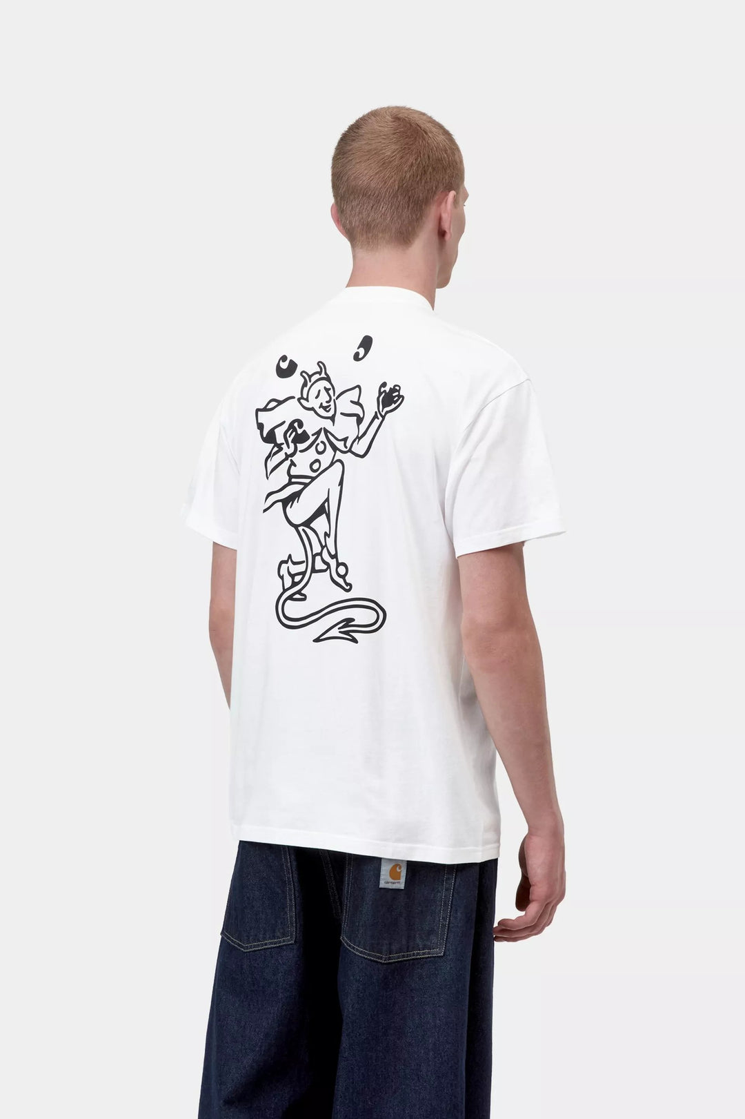 Carhartt Wip S/S PLAYING CARDS T-SHIRT WHITE Bianco - foto 3