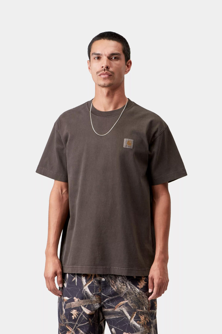 Carhartt Wip S/S VISTA T-SHIRT TOBACCO GARMENT DYED Marrone - foto 3