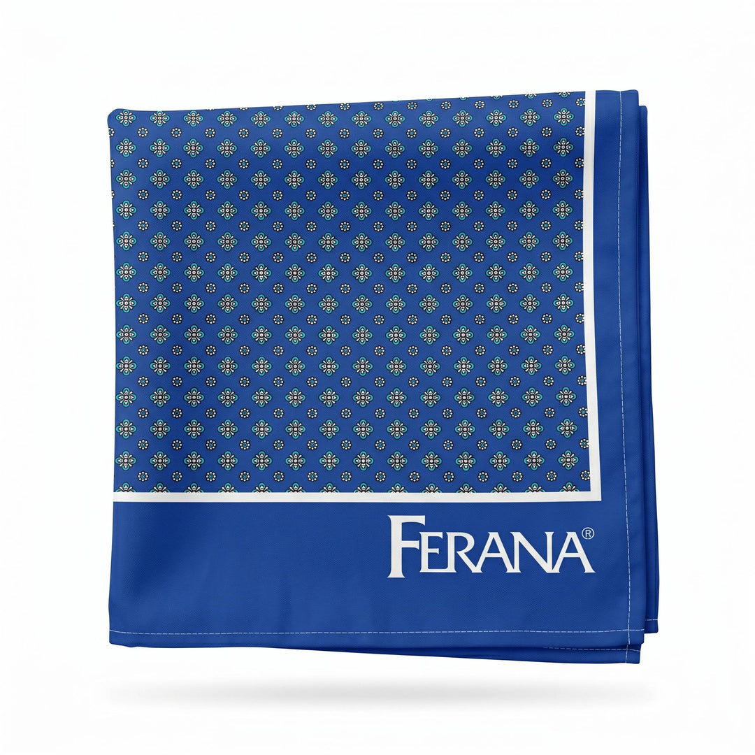 Ferana TELO MARE MICROBIBA STAMPA CRAVATTA BLU Blu - foto 1