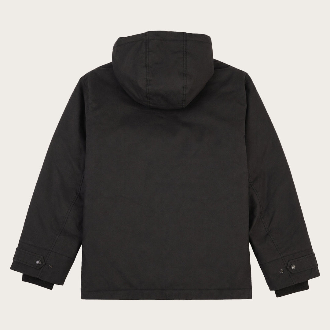 Filson Waxed Mountain Parka Black Nero - foto 2