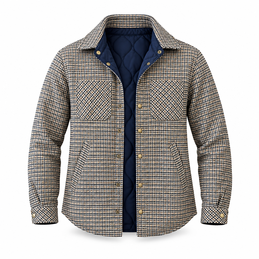 GIACCA WARRIORS REVERSIBILE NAVY