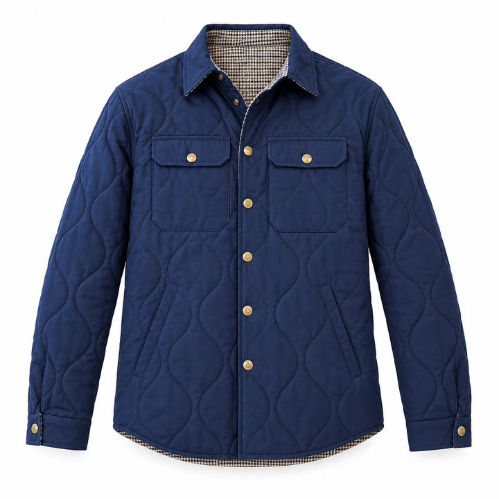 GIACCA WARRIORS REVERSIBILE NAVY