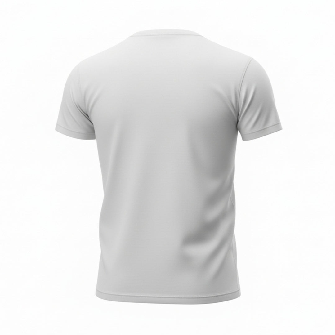Kortärmad T-shirt Mick's Gym Grafisk Vit