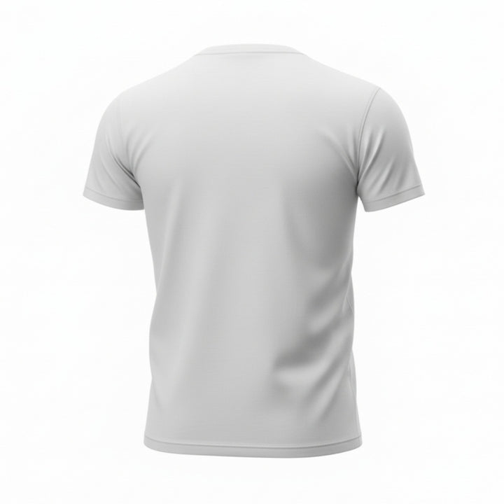 Kortärmad T-shirt Mick's Gym Grafisk Vit