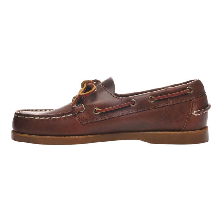 DOCKSIDES PORTLAND WAXED BROWN-HONEY