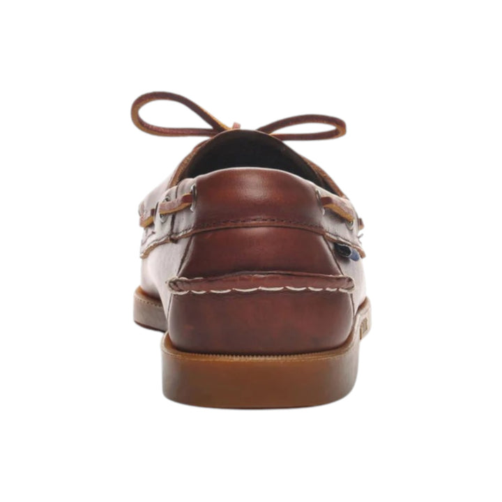 DOCKSIDES PORTLAND WAXED BROWN-HONEY