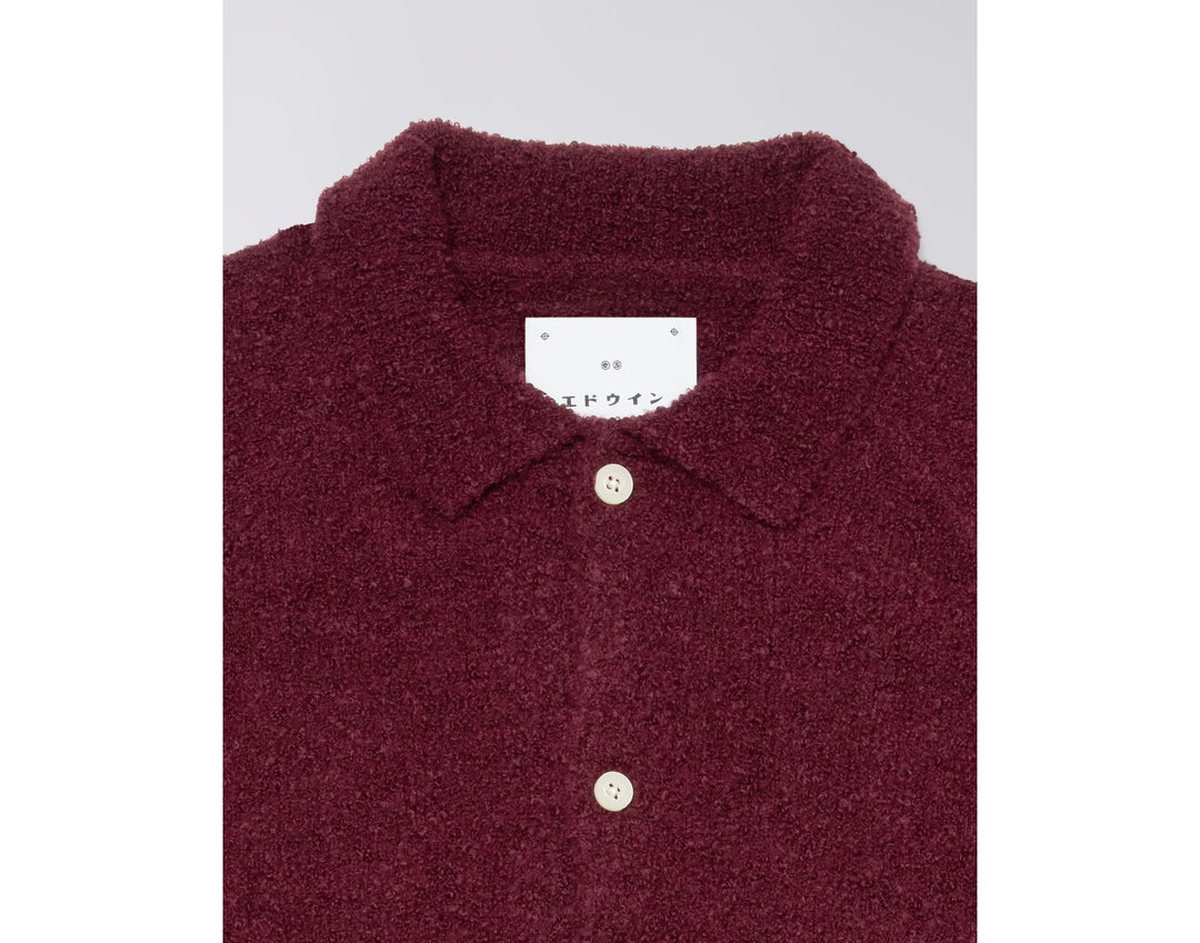 GEMINI CARDIGAN BURGUNDY