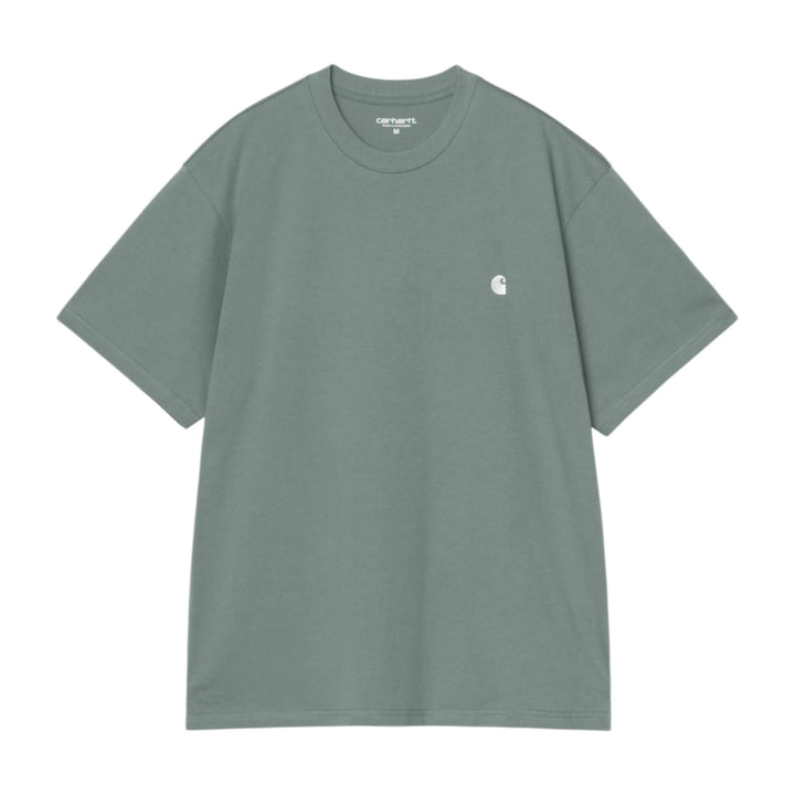 S/S Madison T-Shirt Velvet Green / White
