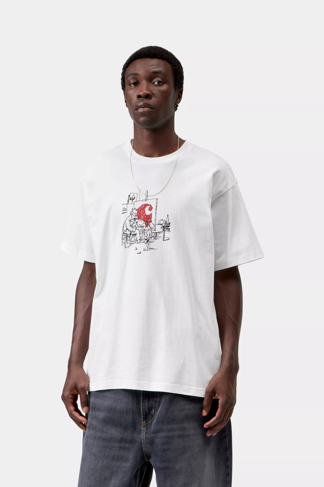 OLD PAINTER T-SHIRT WHITE