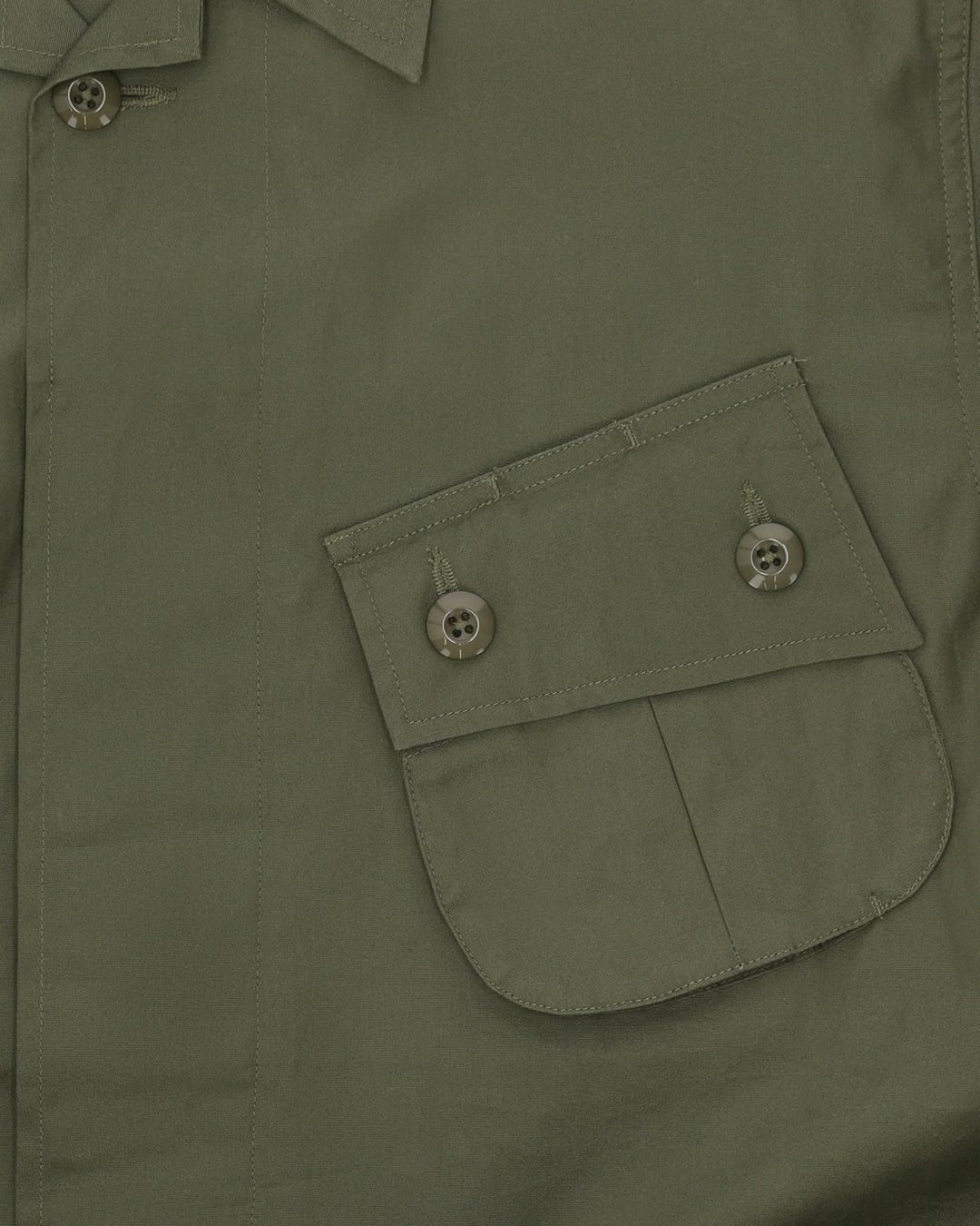 Elias Jungle Jacket i bomull Green