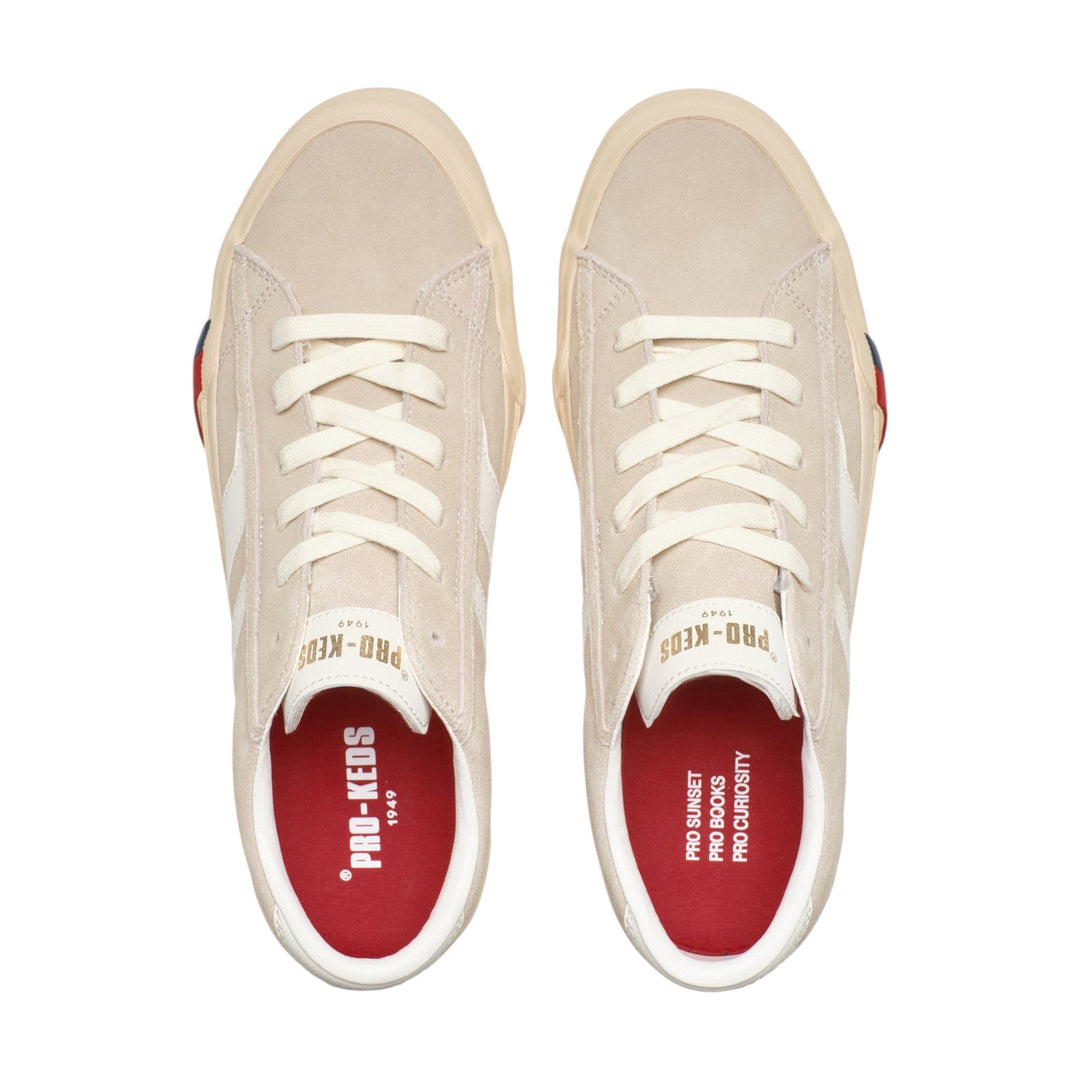 Royal Classic i Suede Beige Vit