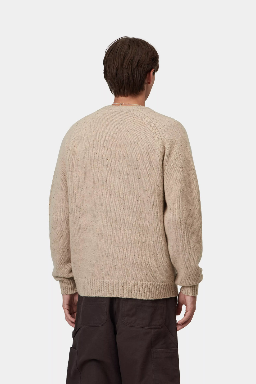 ANGLISTIC SWEATER SPECKLED FLEUR DE SEL