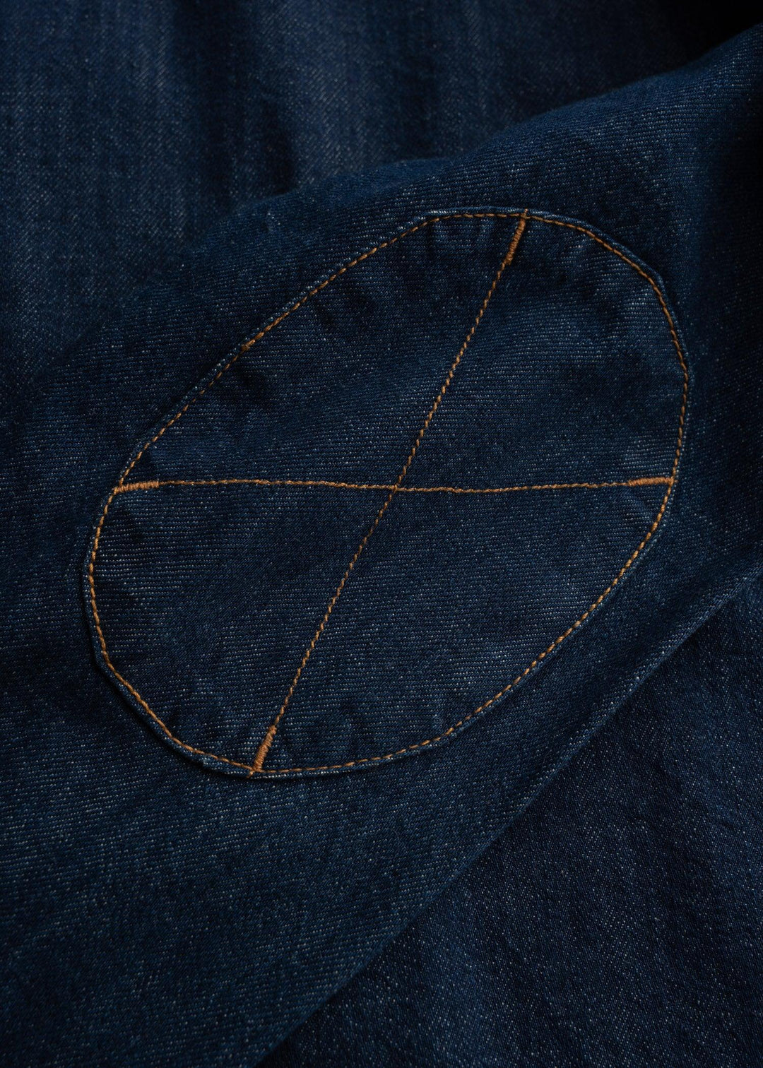 Iron and Resin SADDLEBACK SHIRT V2 DENIM INDIGO Blu - foto 4