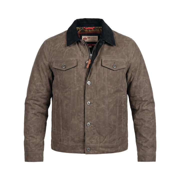 Iron and Resin SCOUT JACKET V2 BROWN Marrone - foto 1
