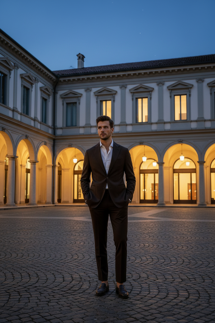 Kostym i Punto Milano Comfort Fit Svart