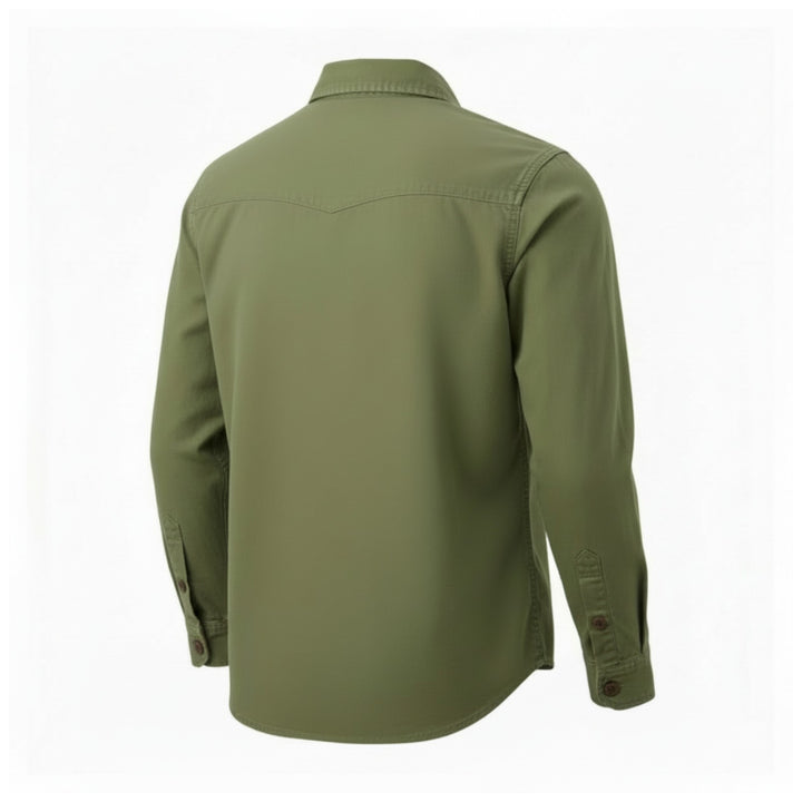 GABARDINE GUIDE SHIRT ALASKA GRÖN