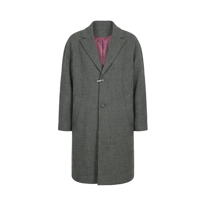 Overiwer CAPPOTTO IN LANA ARMY Verde - foto 1